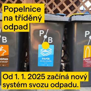 Popelnice na tříděný odpad