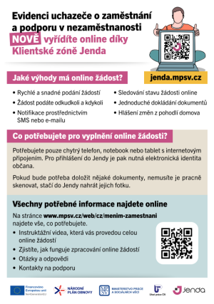 Evidence uchazečů o zaměstnání ONLINE