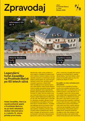 Březnové číslo zpravodaje