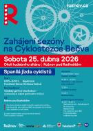 Zahájení sezóny na Cyklostezce Bečva 1