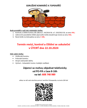 Kominíci - říjen